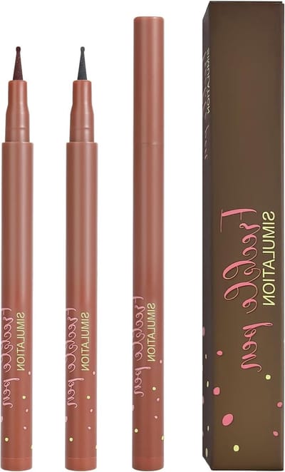Natuurlijke Valse Vlekken Pen Set - Waterproof, Sneldrogend Make-up voor Eenvoudige Toepassing op het Gezicht