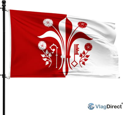 Affligemse vlag - Gemeente Affligem vlag - 90 x 150 cm.