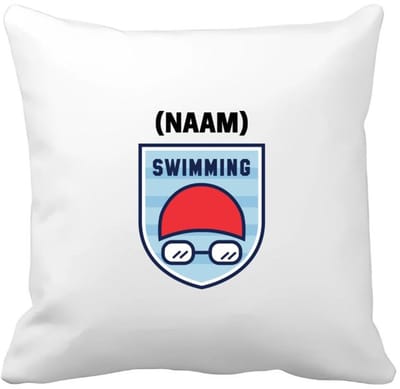 Akyol - zwem met eigen naam Kussen hoes - Zwemmen - zwemmer - sport - 40 bij 40 cm