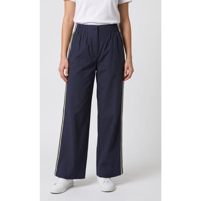 Alchemist Pants Moonflower Tape Navy Maat: 34 | Wijde Broeken Outlet | Dames | Blauw
