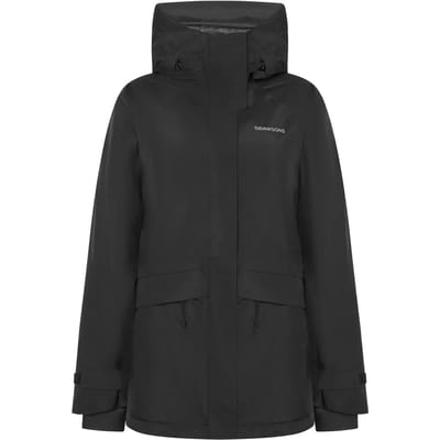 Didriksons ESSA WNS JKT Dames Outdoorjas - Black