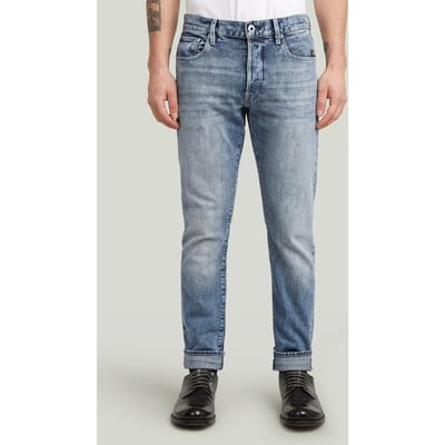 G-Star 3301 Slim Jeans Light/pastel Blue Taglia: W27L30 | Jeans Slim Fit Outlet | Uomo | Blu