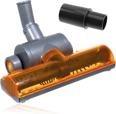 Stofzuiger Turbo Borstelkop - Vervangende Turboborstel Tapijt - Vloeren Reinigen - 35mm Aansluiting - 28 cm Breed - Zwart