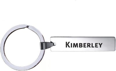 Sleutelhanger Met Naam - Kimberley - RVS