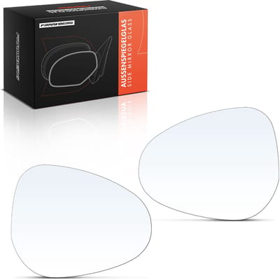 Frankberg 2x Buitenspiegelglas Voor Links Rechts voor Lancia