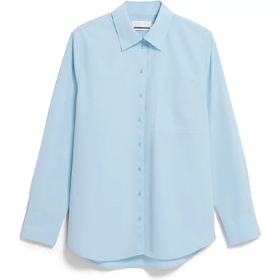 Langarmshirt van popeline Armedangels