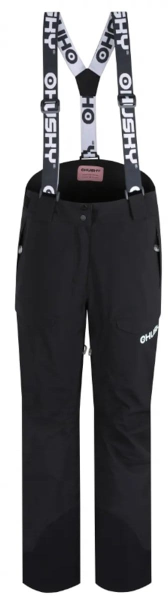 Husky skibroek voor dames Grati L Stretch 20.000 membraan - Zwart