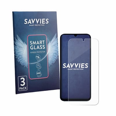 3 Stuks Savvies Screenprotector - geschikt voor Xiaomi Redmi 15A 5G - beschermfolie glas transparant
