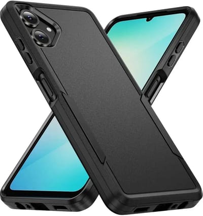 Back Cover Geschikt voor Samsung Galaxy A06 | Rugged Hoesje | Beschermhoes | Schokbestendige Hardcase | Shockproof | Tegen Vallen | Zwart