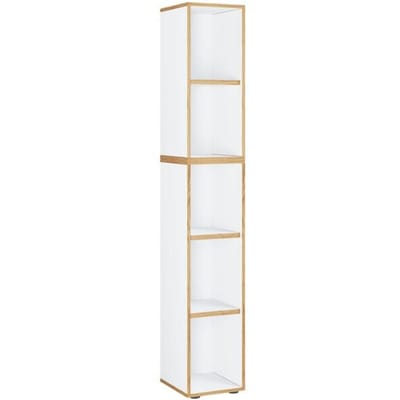 Houten Büro Standplank boekenkast Dossierplank Boekenkastplank Salia 5-voudig breedte 30 cm