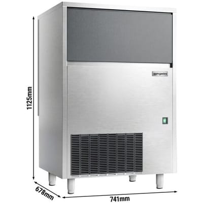 GGM Gastro Flockeneisbereiter Premium PLUS - 150 kg/24h - inkl. Vorratsbehälter: 55 kg