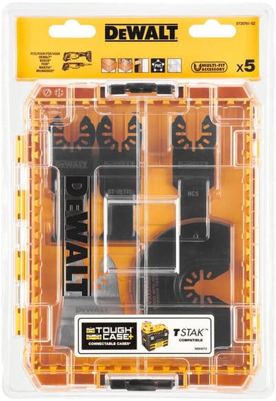 DeWalt DT20761-QZ - Multifunctioneel Zaagblad Set - 5-delig