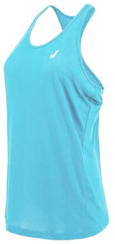 Joluvi Athlet Mouwloos T-shirt Blauw XL Vrouw