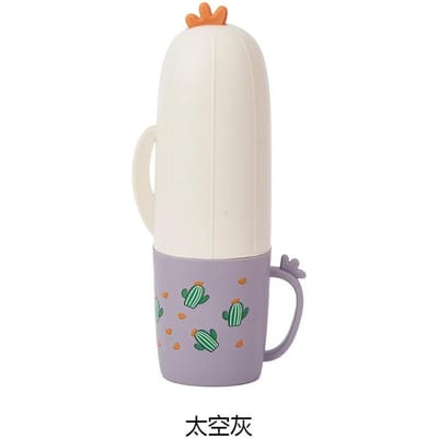 Hot Sale Leuke Cartoon Tandenborstel Opbergdoos Draagbaar Outdoor Reizen Tandenborstel Beschermhoes Badkamer Tandenborstel Organizer
