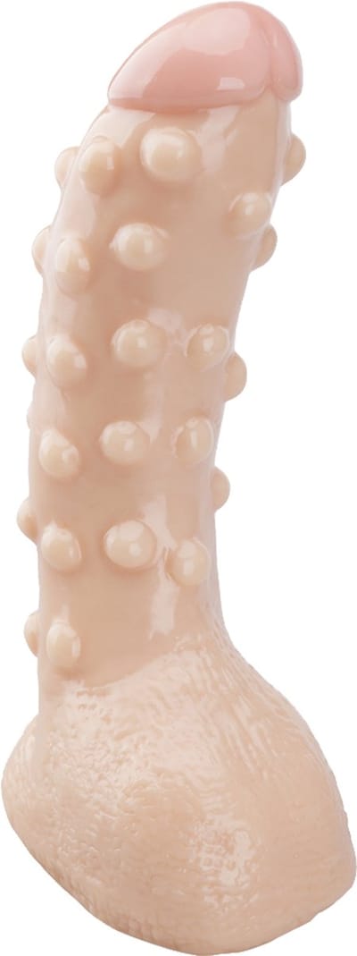 Being Fetish - PVC Dildo - 23 cm - Lichte Huidskleur