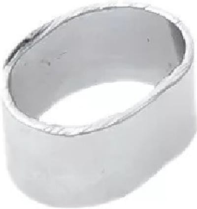 Klemhuls voor elastiek - 6mm - Gegalvaniseerd - 10 stuks