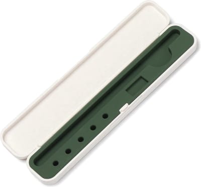 New Age Devi - Handige hoes geschikt voor Apple Pencil 12 - Geschikt voor Apple Pencil 12 - Bosgroen