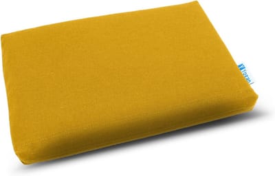 Meditatiekussen - Zitkussen Yoga - Comfortabel Zitten - Verstelbare Ondersteuning - 30x20x2.5cm - Honing