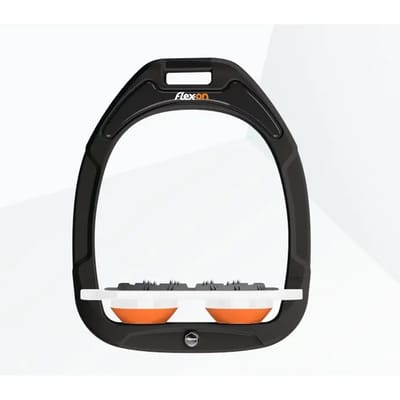 Platte Ultra Grip Beugels Zwart/Wit/Oranje Flex-On Green Composite