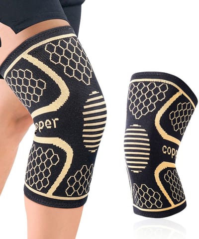 KANGKA Kniebrace Maat XL – Patellabrace – Knieband – Kniebandage – Kniebescherming – Knee Sleeves - Kniebraces Dames en Heren