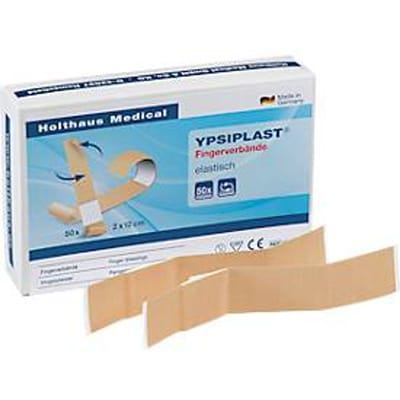 Vingerverband YPSIPLAST®, 100 stuks, 30 x 120 mm, voor hoge mechanische beweging, elastisch, huidkleurig weefsel