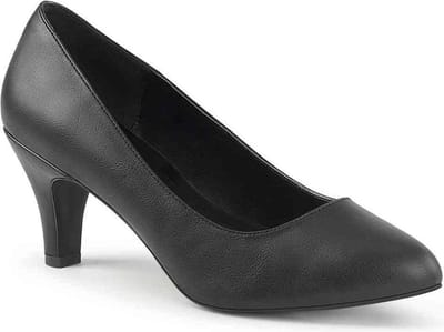 Pleaser Pink Label - DIVINE420 Pumps - Paaldans schoenen - 39 Shoes - Zwart