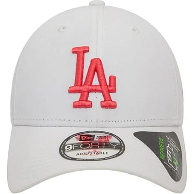 New Era Heren 9Forty Los Angeles Dodgers Baseball Cap (Grijs)