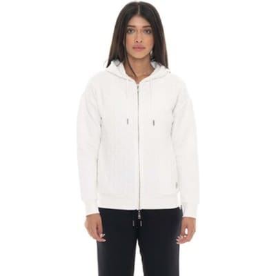 Capuchon sweaters Leone 1947 Woman Hoody Full Zip Braid