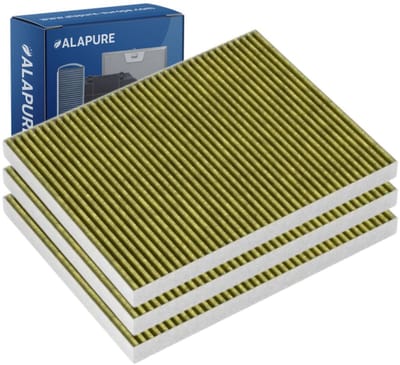 CleanAir Plus Koolstoffilter voor Siemens 11034226 / 17004041 / LZ21JXB16 (3 St.)