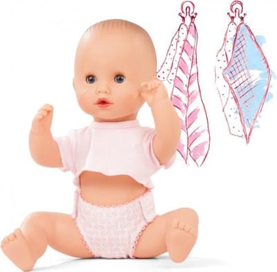 Götz babypop sleepy Aquini to dress girl 33cm