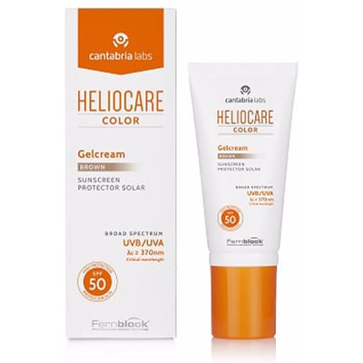 Heliocare Color Zonnebrandcrème Met Crèmegel Kleur Spf50 #bruin 50 ml