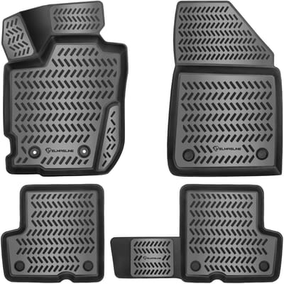 3D Rubber Automatten voor DACIA DUSTER 4x4 2018-2026 - geurloos & op maat - hoge rand