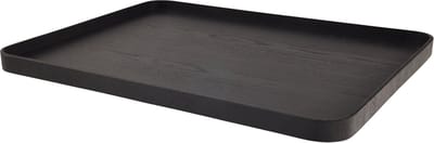 XLBoom Serve Tray 60 x 46 cm Black - Design dienblad van multiplex met anti-slip - Verkrijgbaar in Black | Walnut | Willow - Tijdloos serveerblad voor tafel, keuken en interieur