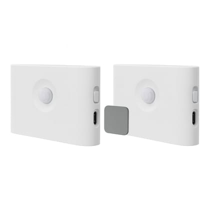 Oneproduct - Trapverlichting LED Bewegingssensor - Oplaadbare Wandlamp - 2 Stuks - Wit