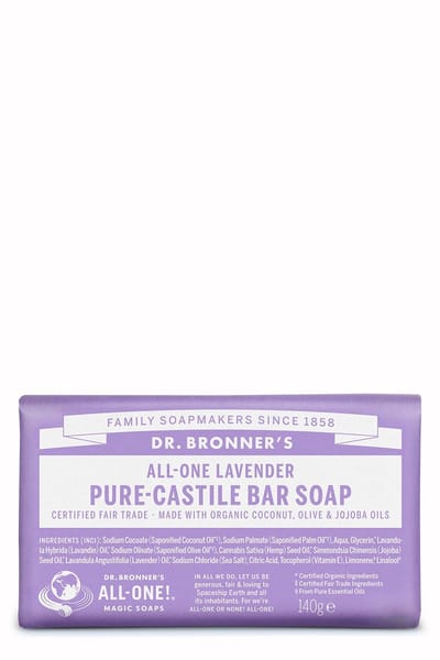 Dr.Bronner's Pure-Castile Stuk zeep 1 stuk(s)