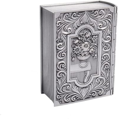 Juwelendoosje Metaal - Sieraden Organizer - Reizen en Opslag - Vergulde Bloemen - 9.5 x 12.5 cm - A