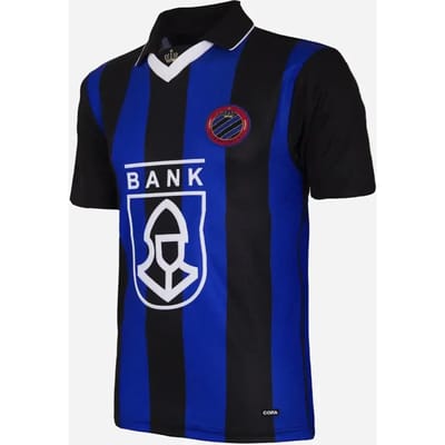 COPA - Club Brugge 1998/99 Retro Voetbalshirt - Heren - Blauw/Zwart - S
