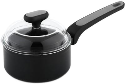 Nois Salto Silver Serie - Kookpan - 16cm - Greblon C3+ Coating - Inclusief Deksel