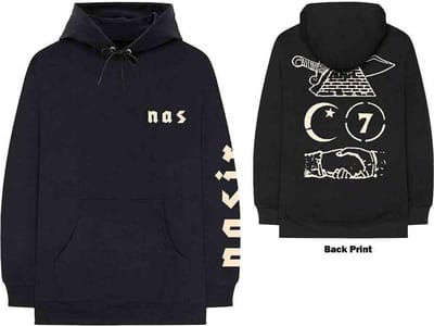 Nas - Symbols Hoodie/trui - M - Zwart
