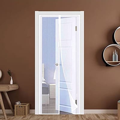 Magnetische Hordeur 80 x 225 cm - Insectenwering voor Deuren, Eenvoudige Montage zonder Boren