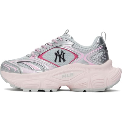 MLB New York Yankees Comfortabele Veelzijdige Casual Sportstijl Verhogende Lage Top Dad Schoenen Unisex sneaker Roze 3ASHWD15N-50PKL 38