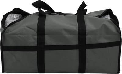 Brandhout Tas - Houthouder - Haard Aanmaken - Grote Capaciteit - 25x61x30cm - Zwart