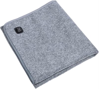 Elektrisch Dekentje - Verwarmde Matras - Comfort Verwarmen - Snelle Verwarming - 160x80cm - Donkergrijs