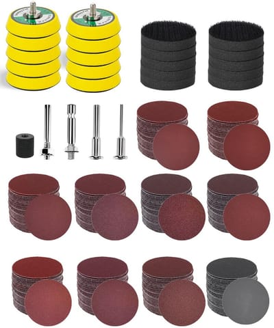 315 Delige Schuurvellen Set 50 mm voor Elektrisch Gereedschap