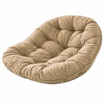 Jurrys Stoelkussen - Hondenkussen - Schommelstoel kussen - Egg chair kussen - Multifunctioneel - Extra dik - Ergonomisch - Beige