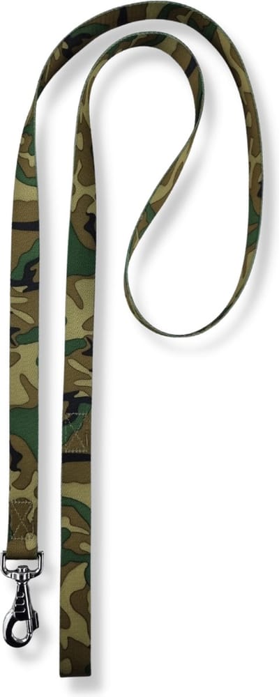 Topmast Camo Line - Camouflage Hondenriem - 100 cm - 20 mm - Politielijn - Nylon - Hondenlijn