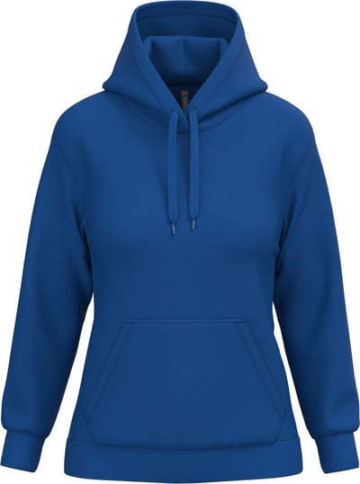 Kariban Eco damessweater met capuchon K473 - Royal Blue - XS