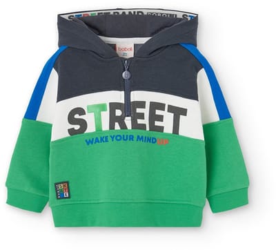 Boboli Fleece Hoodie Veelkleurig 12 Months Jongens