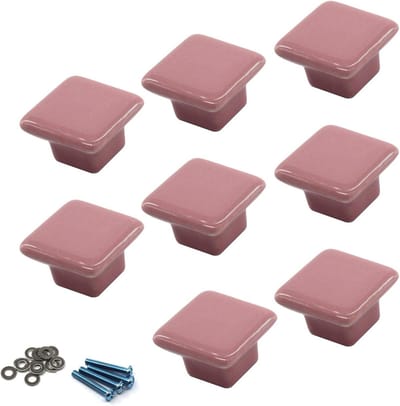 Kleurige Keramische Deurgrepen voor Kinderkamers - 8 Stuks, Ideaal voor Meubels en Decoratie