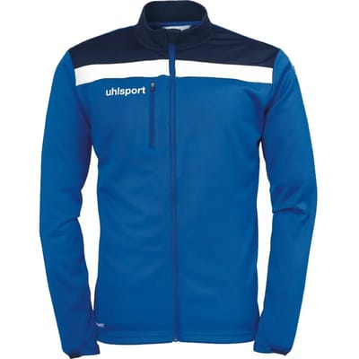 Uhlsport Offense 23 Poly Jacket Azuur Blauw-Marine-Wit Maat 3XL